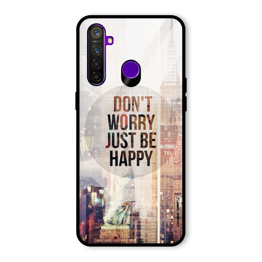 Feel Lively Glass Back Case for Realme 5 Pro