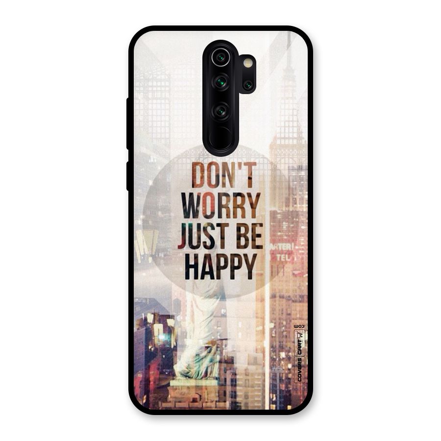 Feel Lively Glass Back Case for Redmi Note 8 Pro