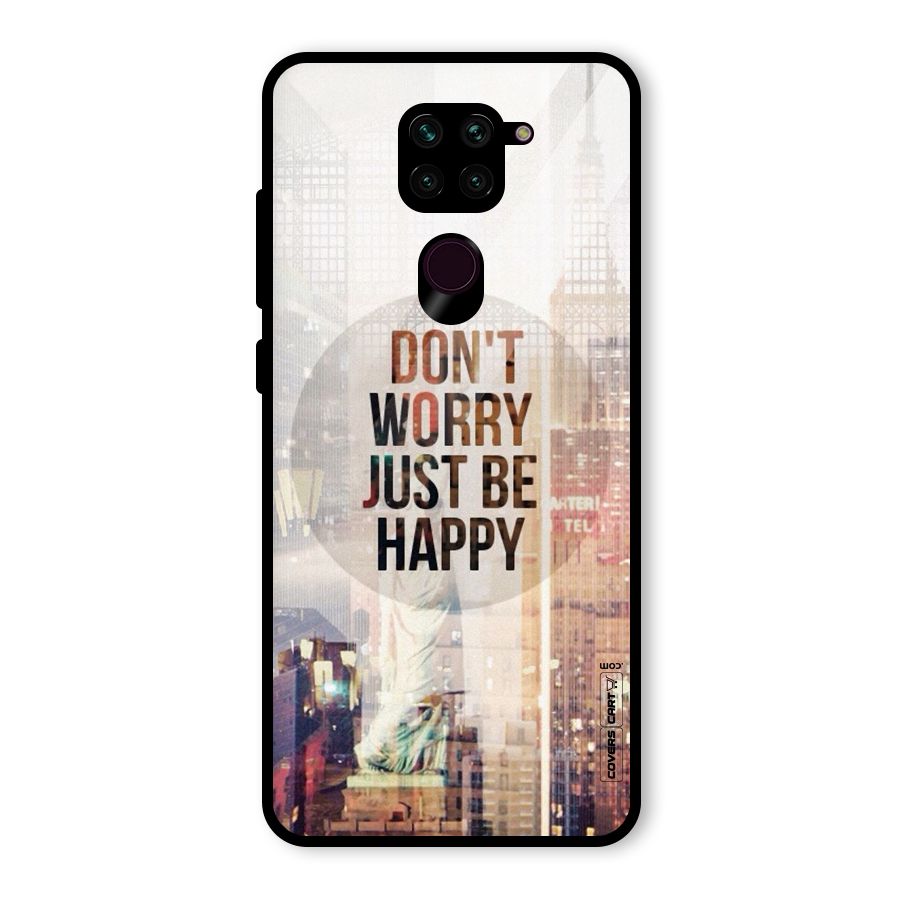 Feel Lively Glass Back Case for Redmi Note 9