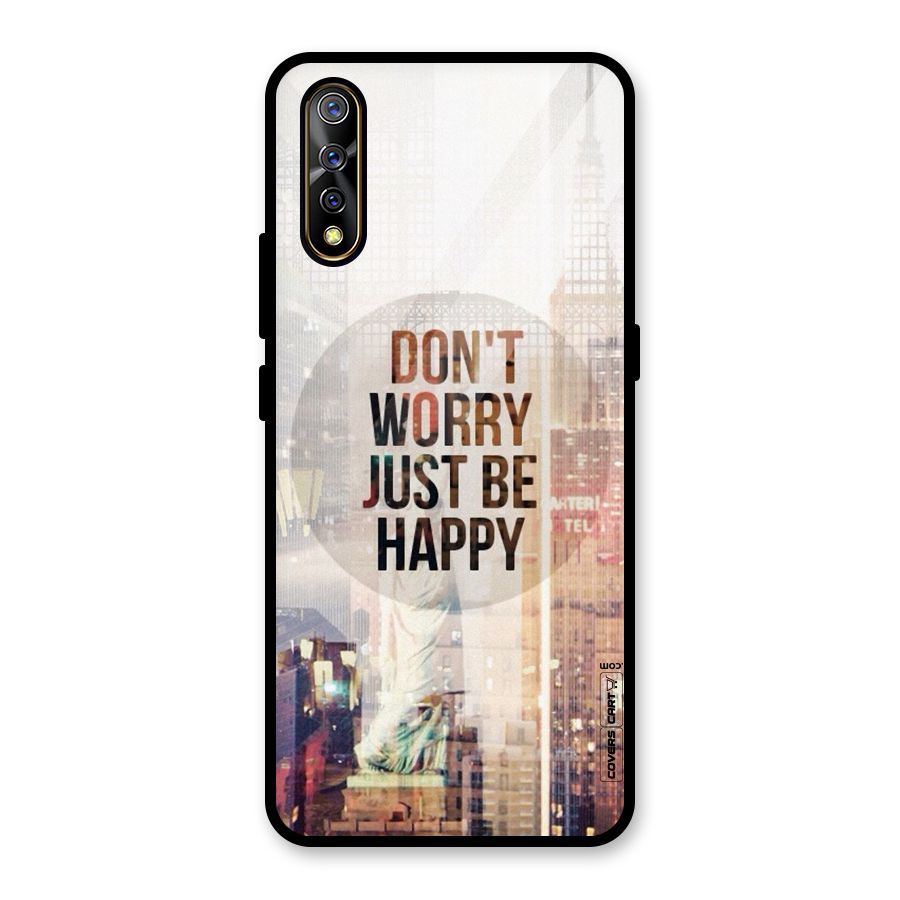 Feel Lively Glass Back Case for Vivo S1