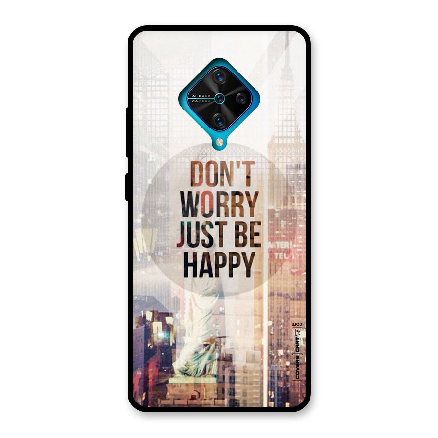 Feel Lively Glass Back Case for Vivo S1 Pro