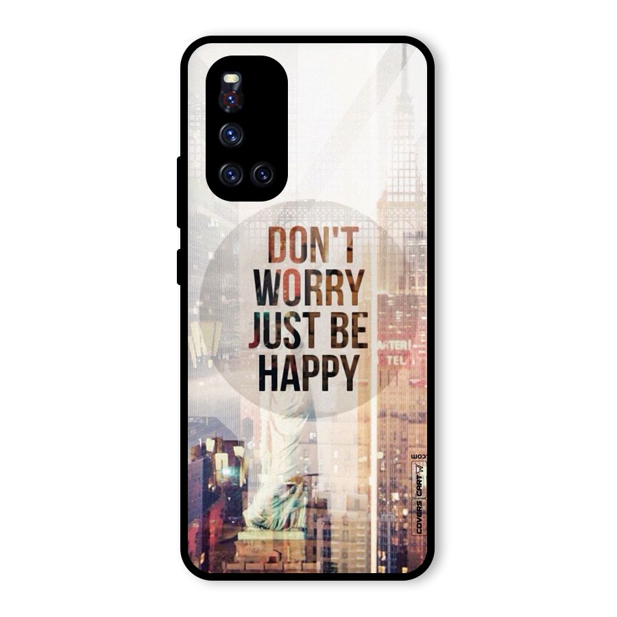 Feel Lively Glass Back Case for Vivo V19