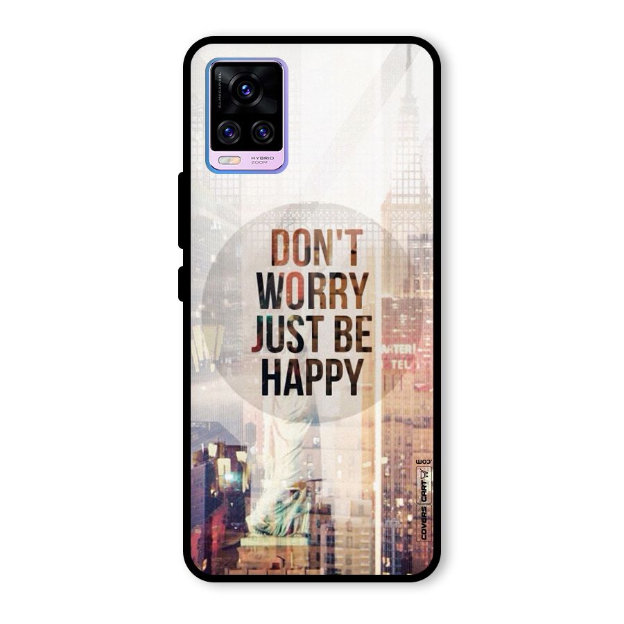 Feel Lively Glass Back Case for Vivo V20 Pro