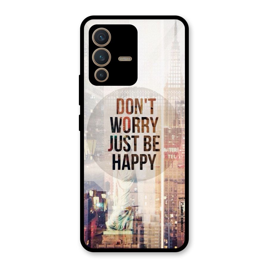 Feel Lively Glass Back Case for Vivo V23 5G