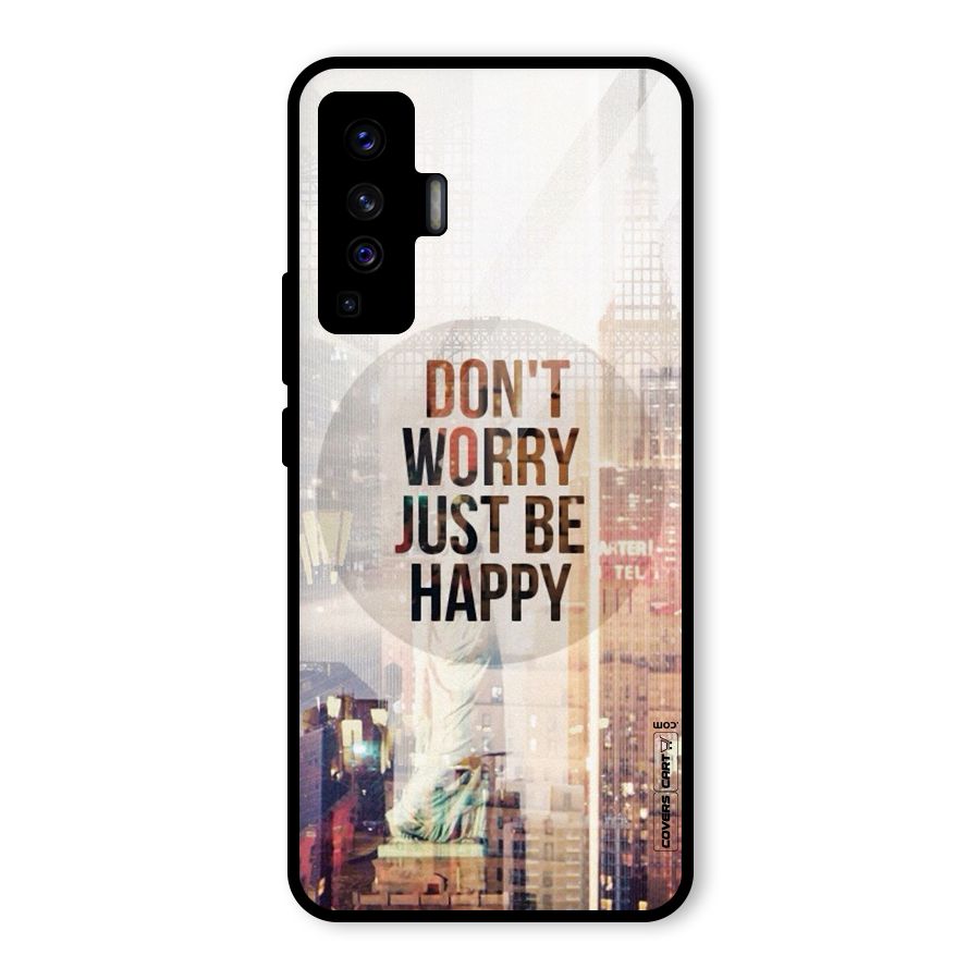 Feel Lively Glass Back Case for Vivo X50