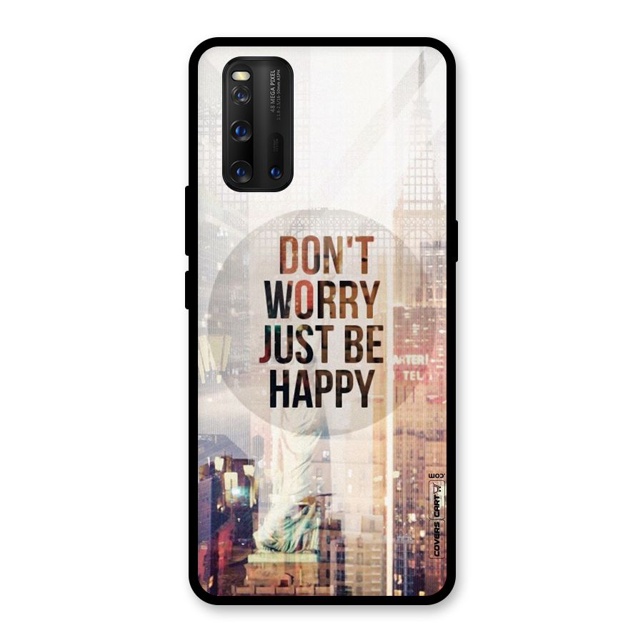 Feel Lively Glass Back Case for Vivo iQOO 3