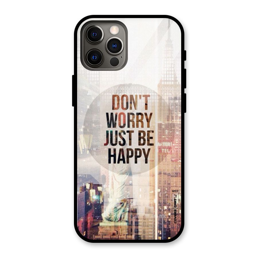Feel Lively Glass Back Case for iPhone 12 Pro