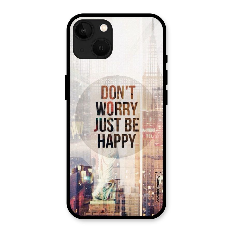 Feel Lively Glass Back Case for iPhone 13