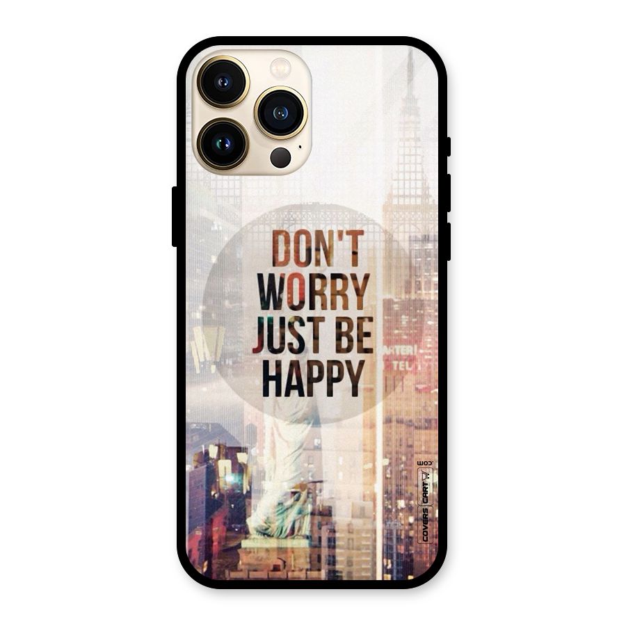 Feel Lively Glass Back Case for iPhone 13 Pro Max