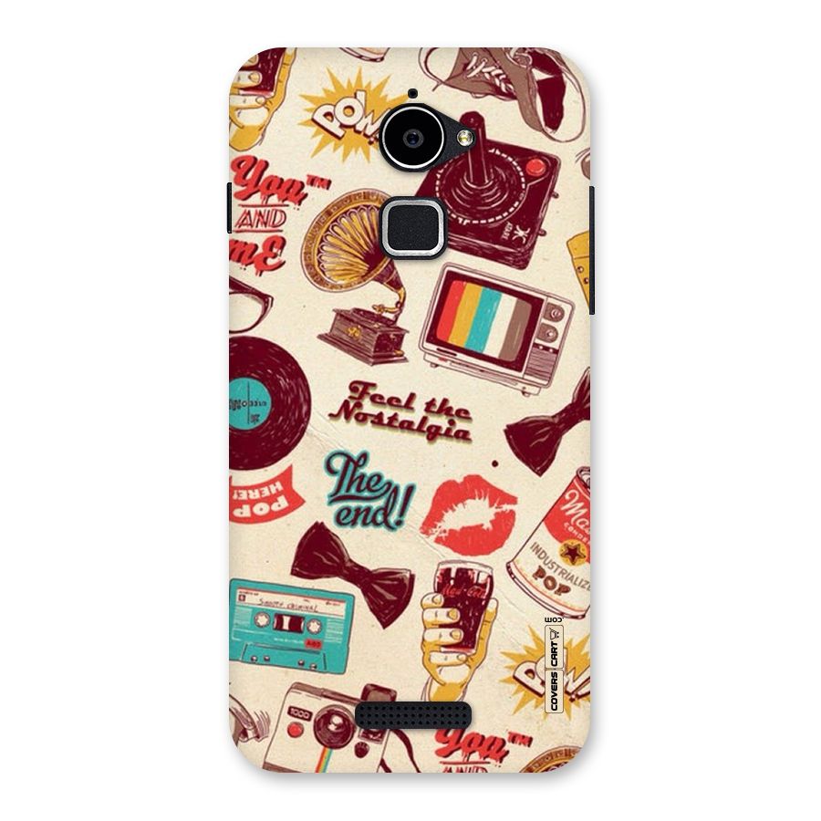 Feel The Nostalgia Back Case for Coolpad Note 3 Lite