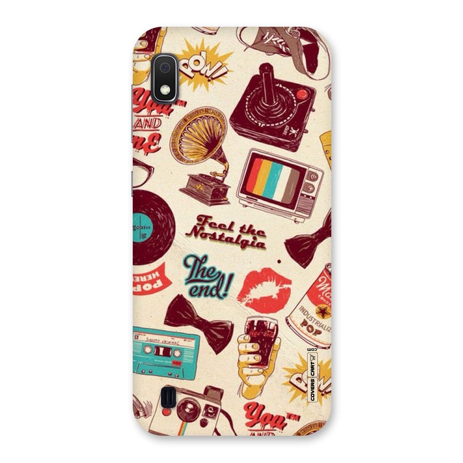 Feel The Nostalgia Back Case for Galaxy A10