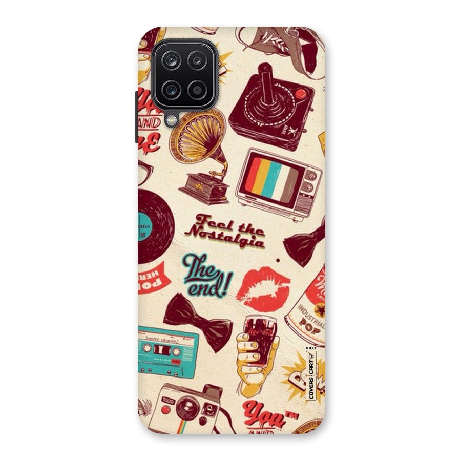 Feel The Nostalgia Back Case for Galaxy A12
