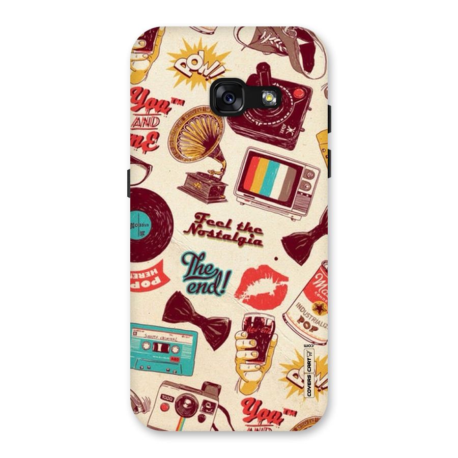 Feel The Nostalgia Back Case for Galaxy A3 (2017)