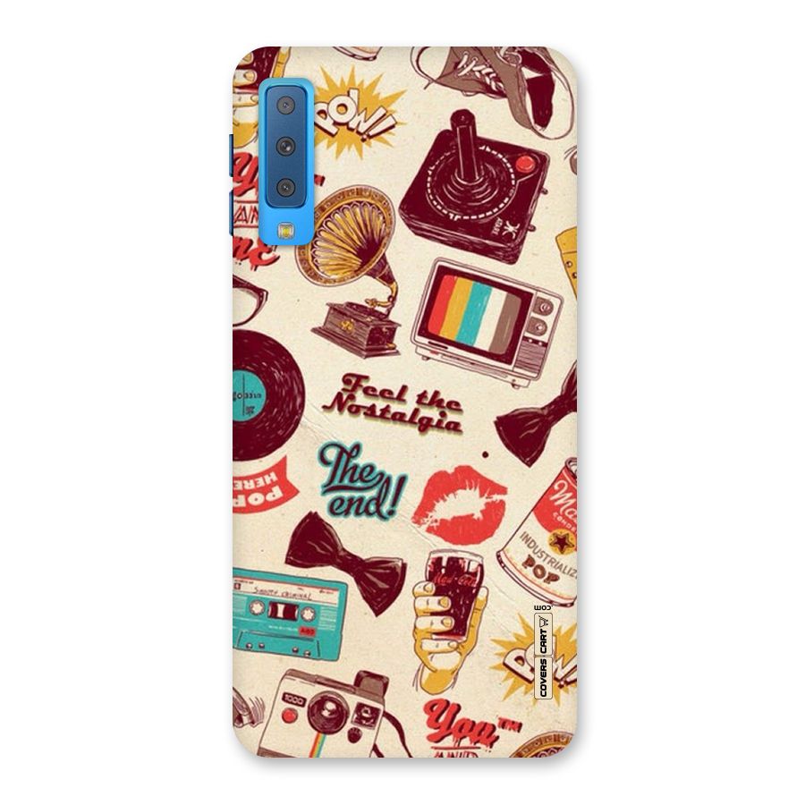 Feel The Nostalgia Back Case for Galaxy A7 (2018)