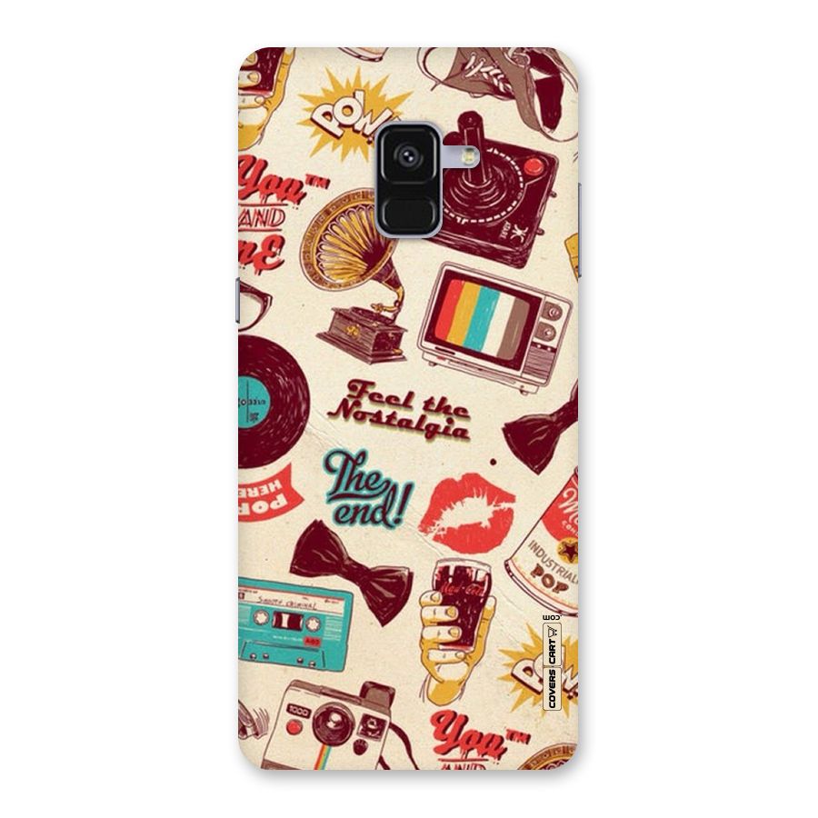 Feel The Nostalgia Back Case for Galaxy A8 Plus