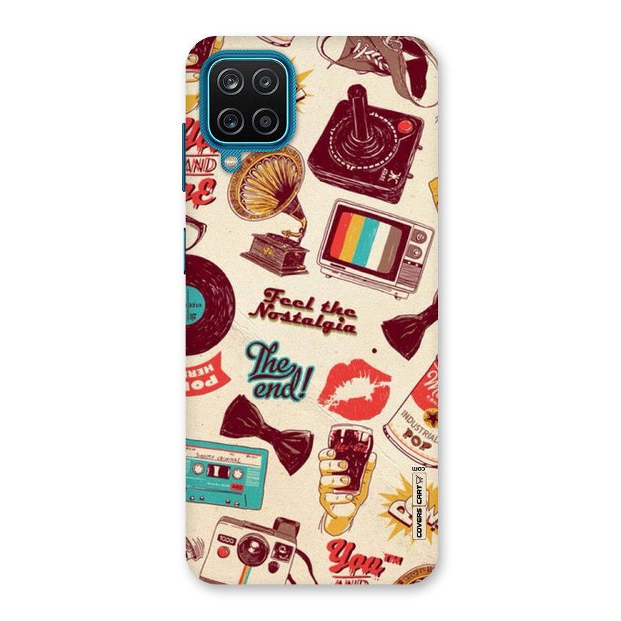 Feel The Nostalgia Back Case for Galaxy F12
