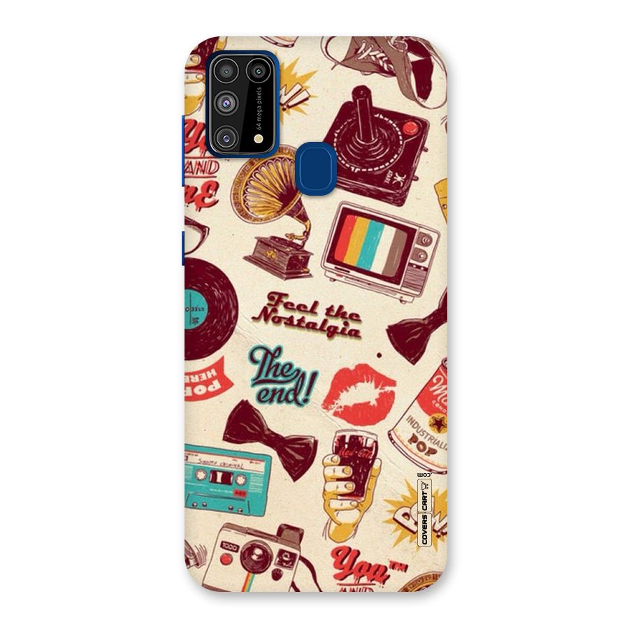 Feel The Nostalgia Back Case for Galaxy F41