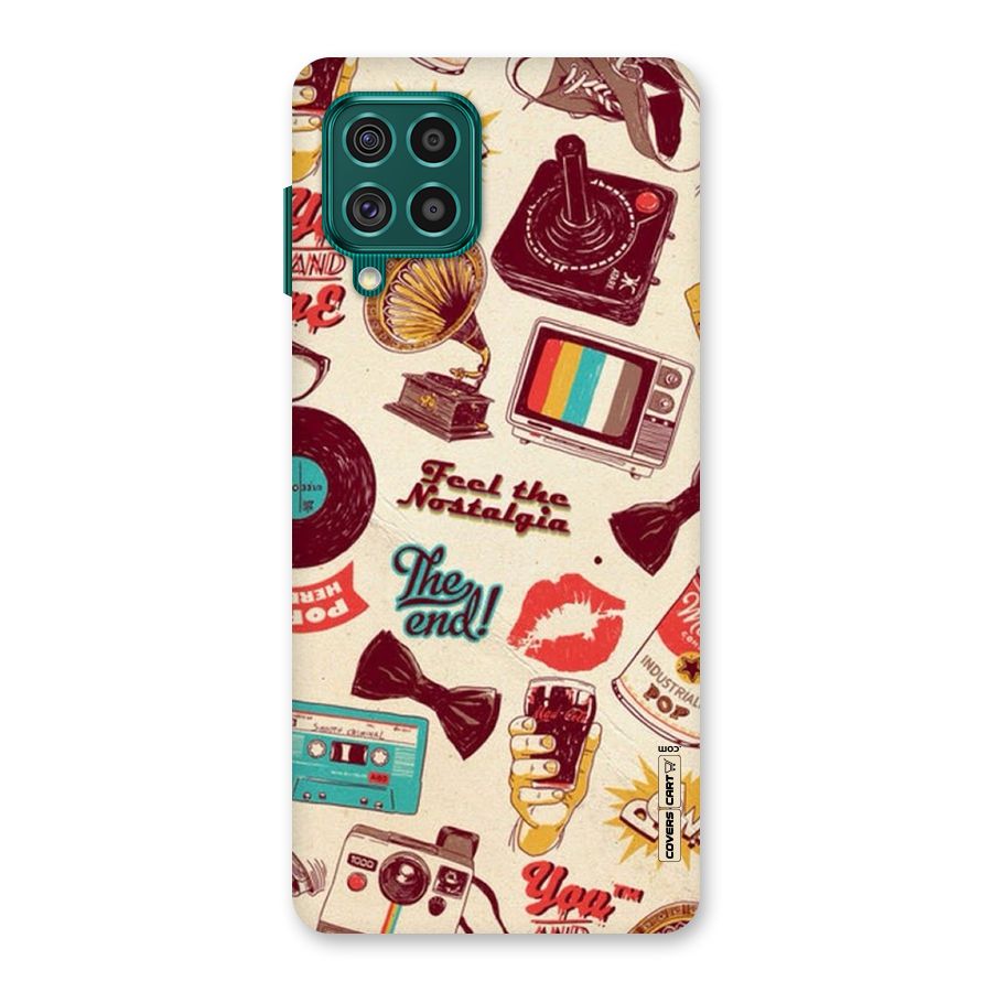 Feel The Nostalgia Back Case for Galaxy F62