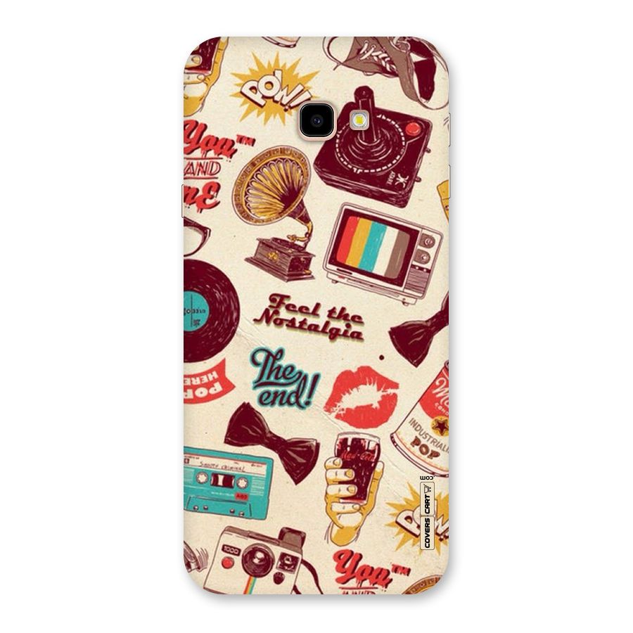 Feel The Nostalgia Back Case for Galaxy J4 Plus