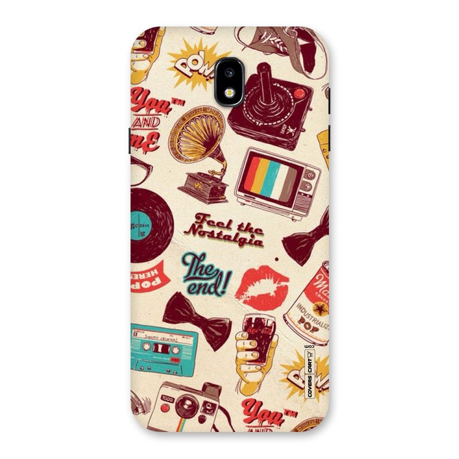 Feel The Nostalgia Back Case for Galaxy J7 Pro