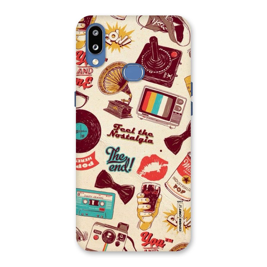 Feel The Nostalgia Back Case for Galaxy M01s
