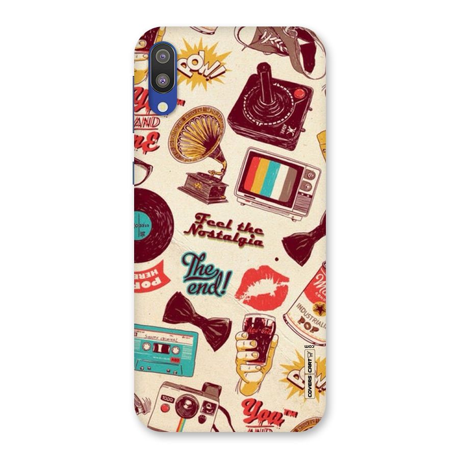 Feel The Nostalgia Back Case for Galaxy M10