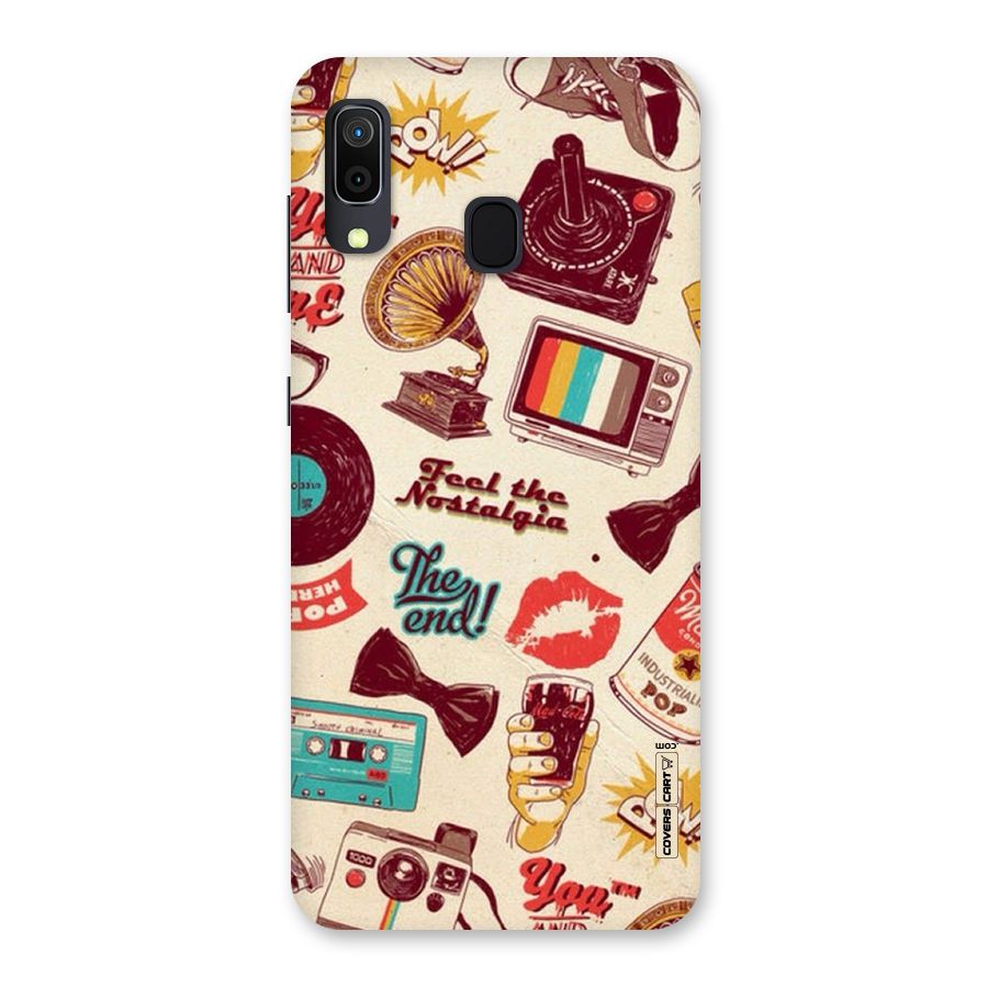 Feel The Nostalgia Back Case for Galaxy M10s