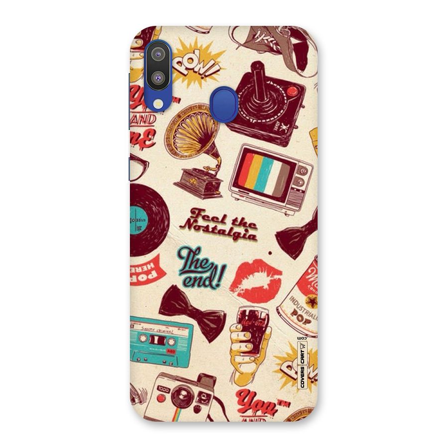 Feel The Nostalgia Back Case for Galaxy M20