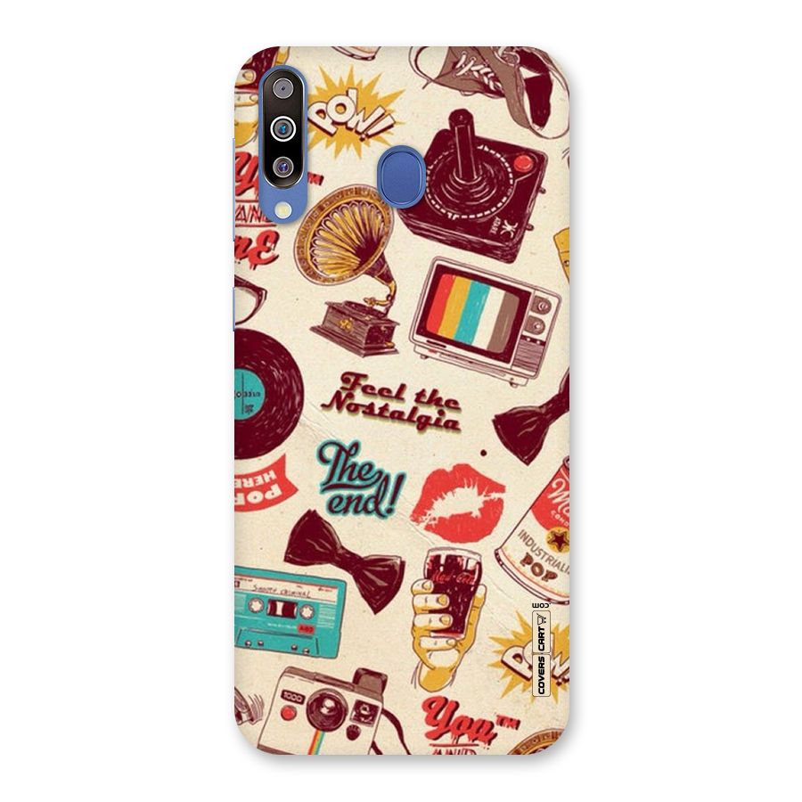 Feel The Nostalgia Back Case for Galaxy M30