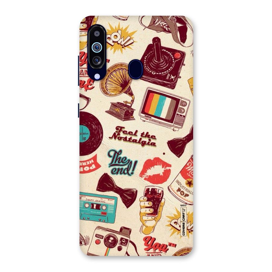 Feel The Nostalgia Back Case for Galaxy M40