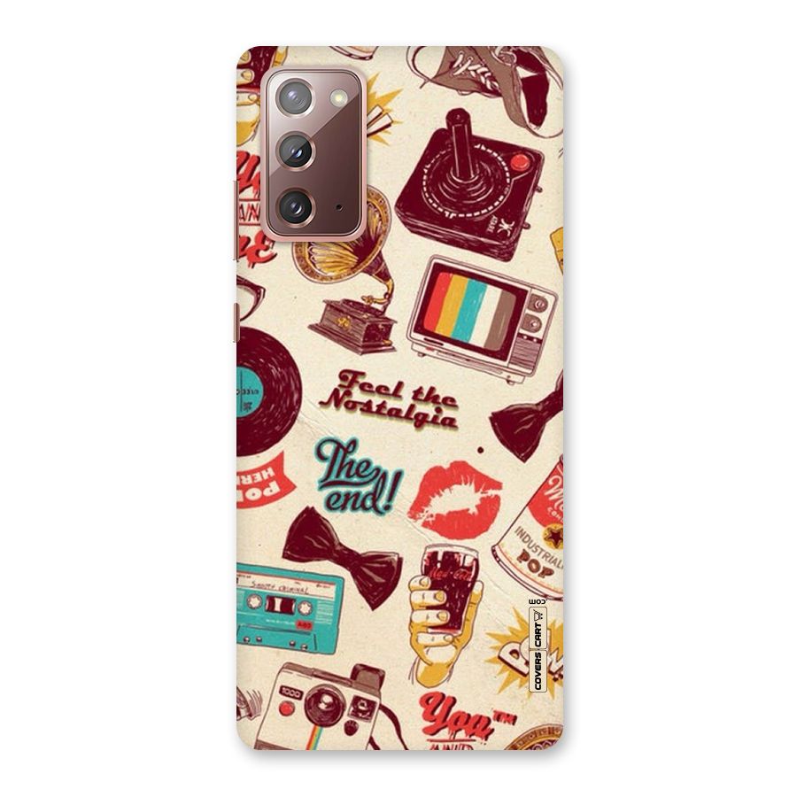 Feel The Nostalgia Back Case for Galaxy Note 20