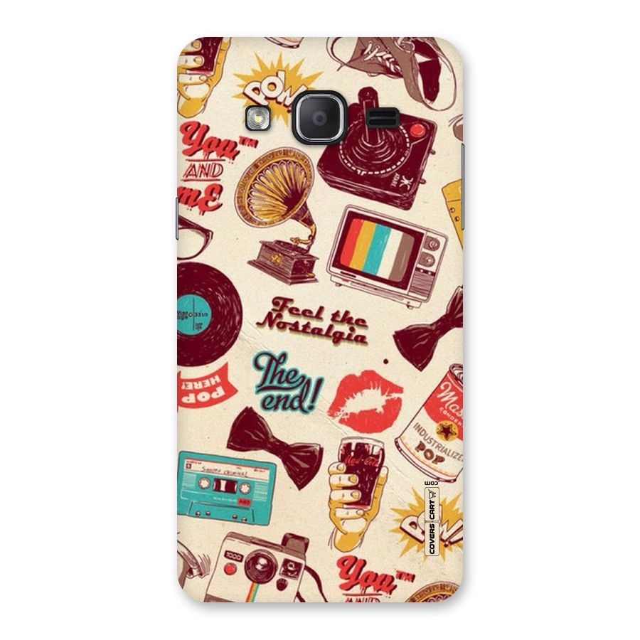 Feel The Nostalgia Back Case for Galaxy On7 2015