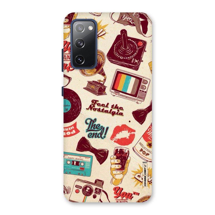 Feel The Nostalgia Back Case for Galaxy S20 FE