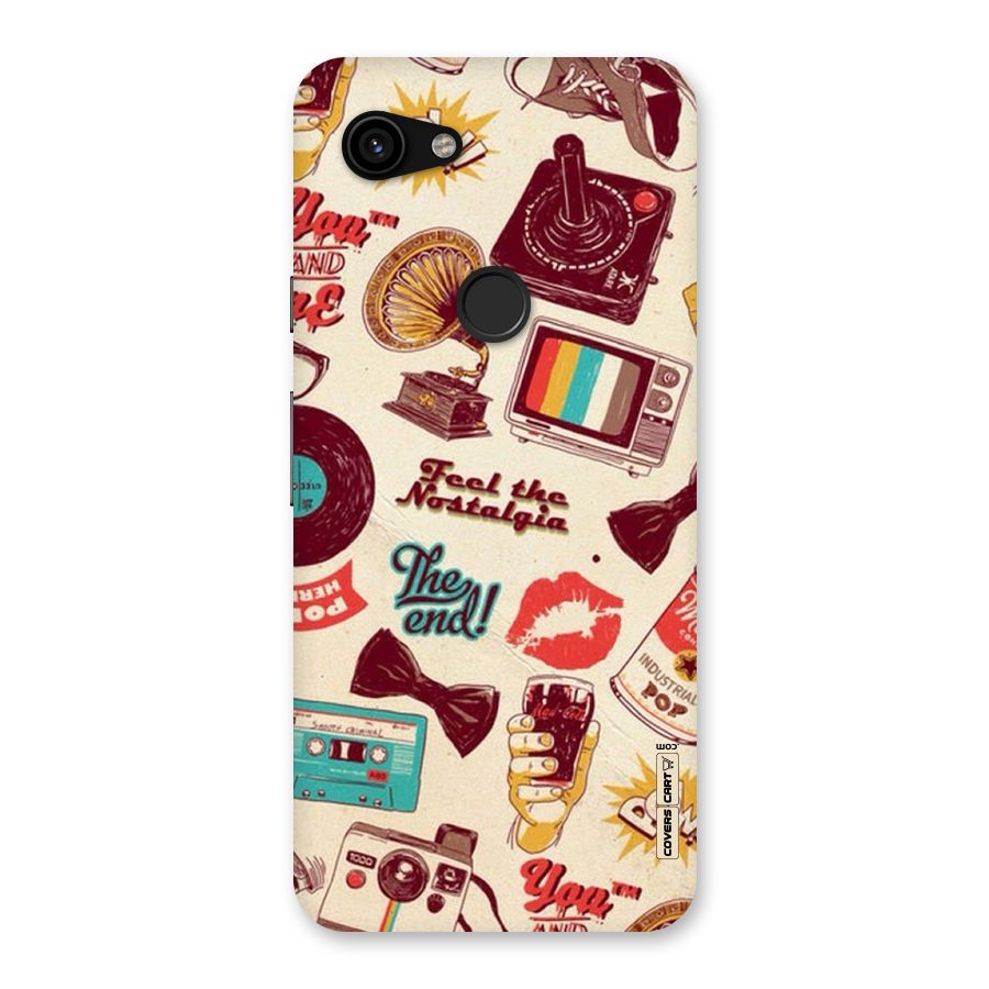Feel The Nostalgia Back Case for Google Pixel 3a