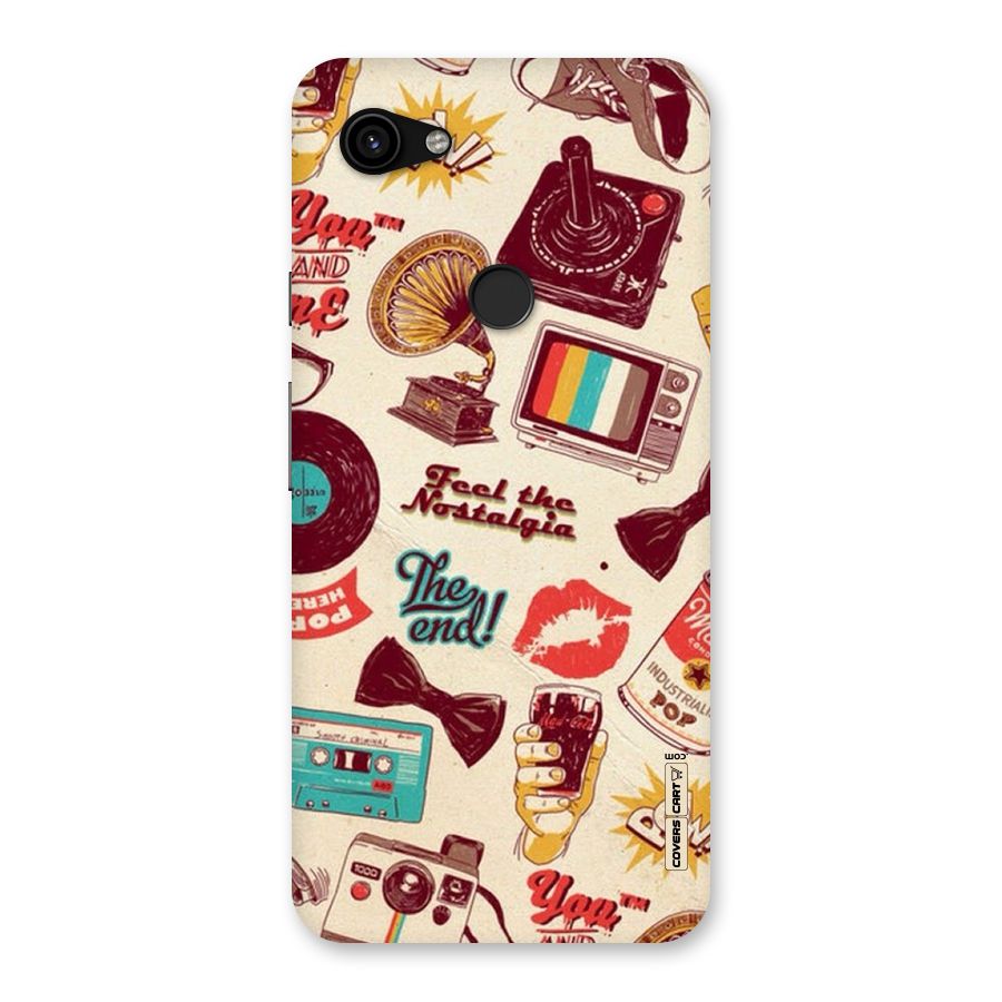 Feel The Nostalgia Back Case for Google Pixel 3a XL