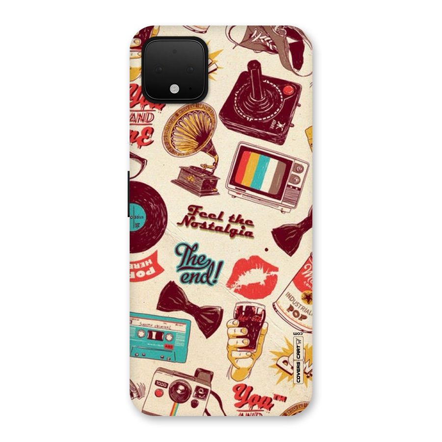 Feel The Nostalgia Back Case for Google Pixel 4 XL