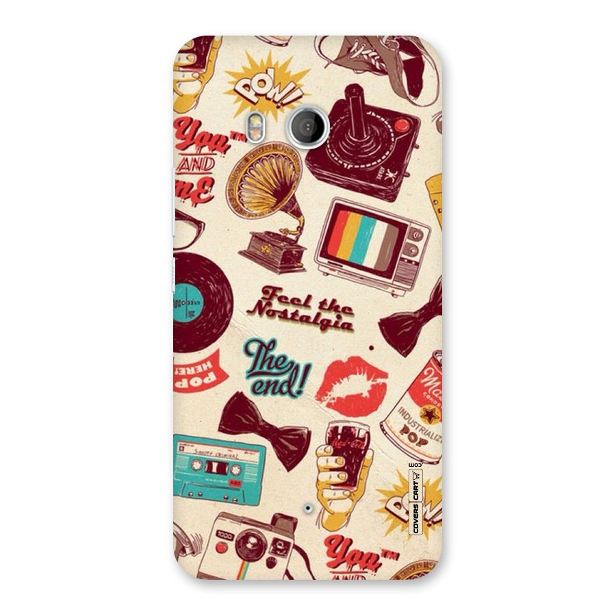 Feel The Nostalgia Back Case for HTC U11