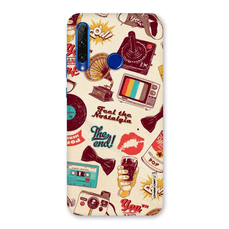 Feel The Nostalgia Back Case for Honor 20i