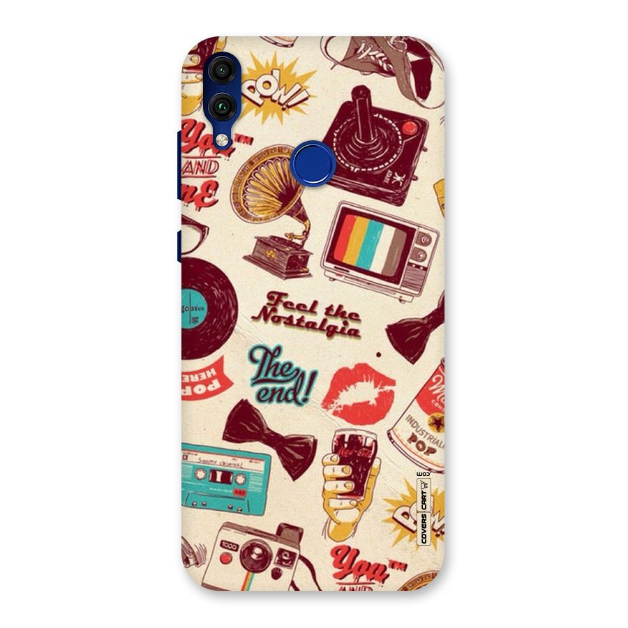 Feel The Nostalgia Back Case for Honor 8C