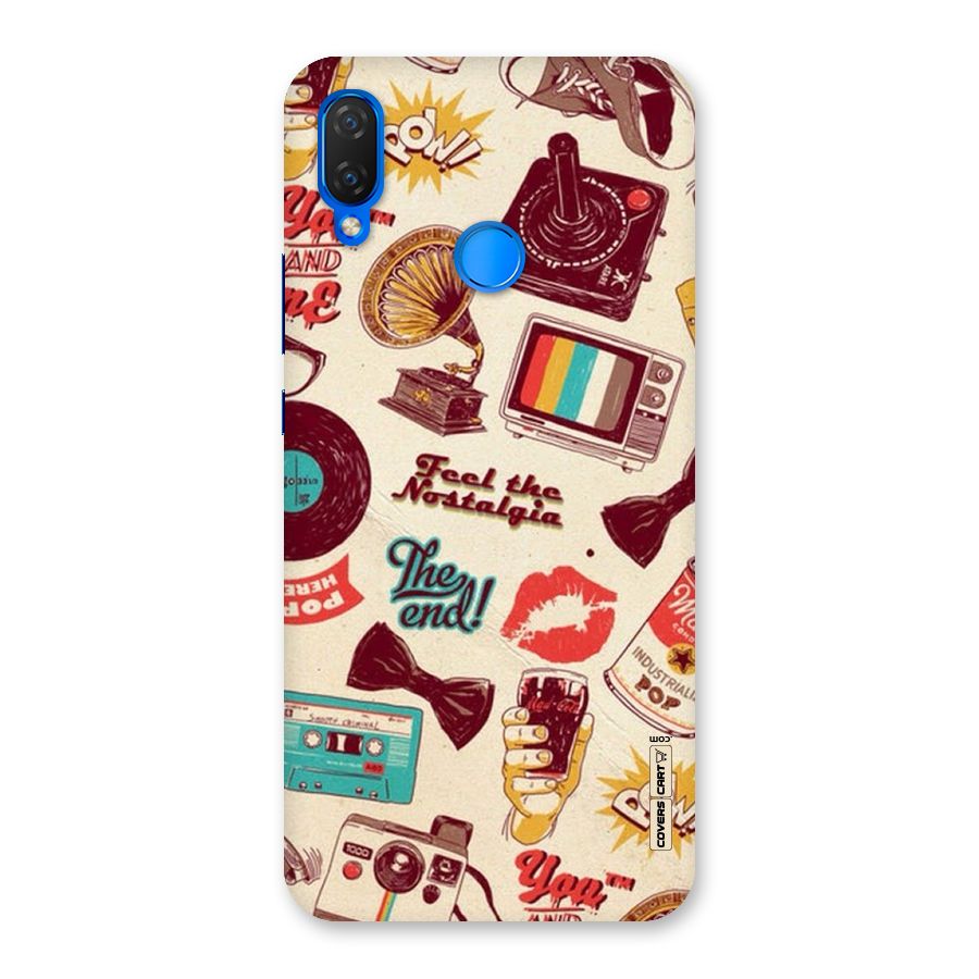 Feel The Nostalgia Back Case for Huawei P Smart+