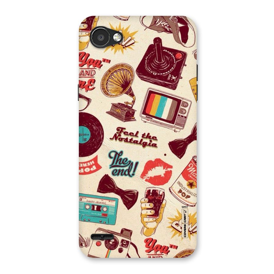 Feel The Nostalgia Back Case for LG Q6