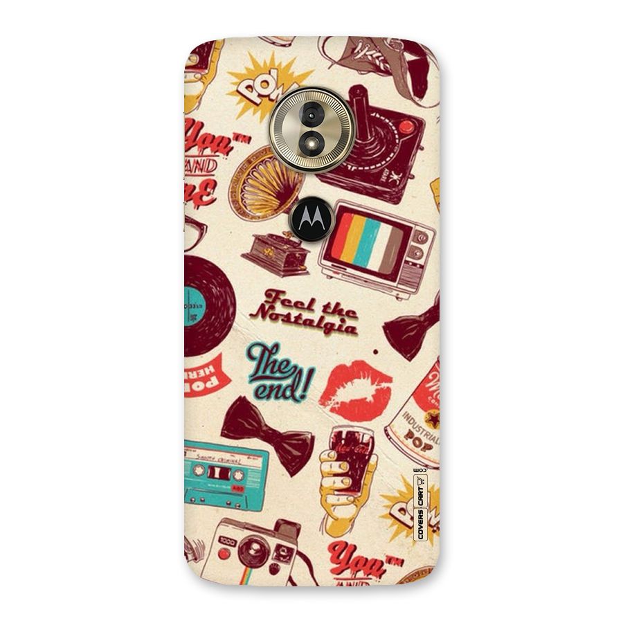 Feel The Nostalgia Back Case for Moto G6 Play