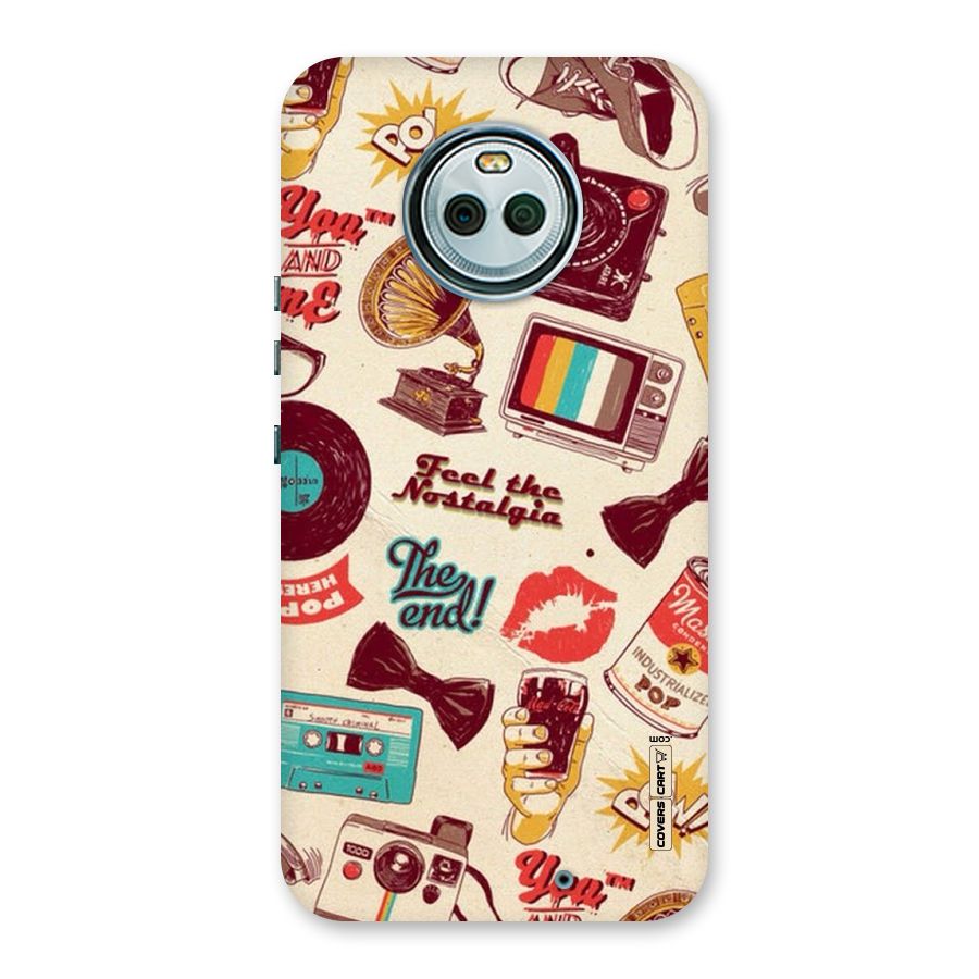 Feel The Nostalgia Back Case for Moto X4