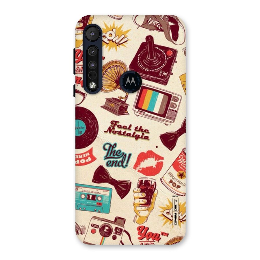 Feel The Nostalgia Back Case for Motorola One Macro