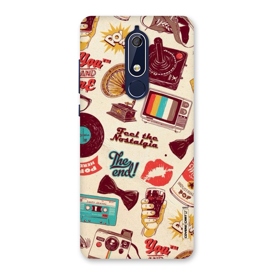 Feel The Nostalgia Back Case for Nokia 5.1