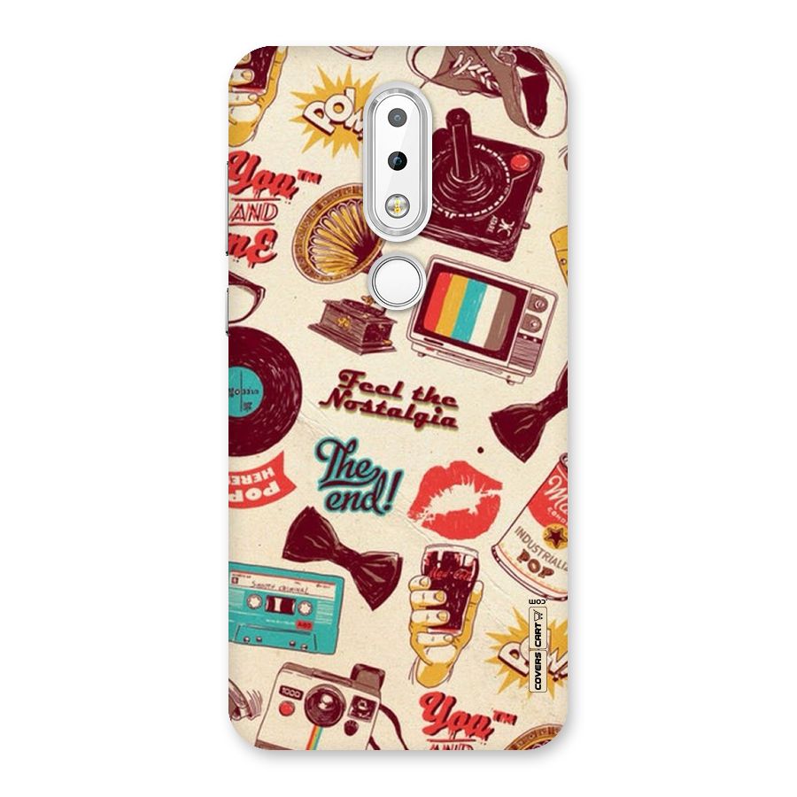 Feel The Nostalgia Back Case for Nokia 6.1 Plus