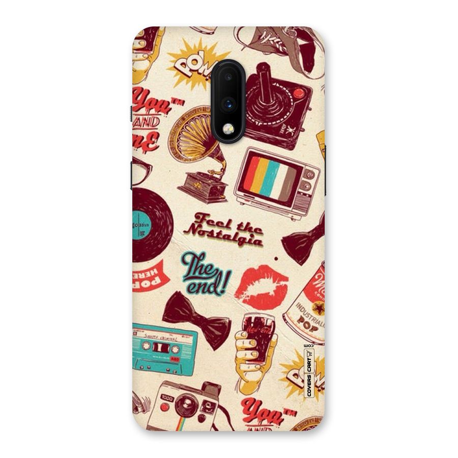 Feel The Nostalgia Back Case for OnePlus 7