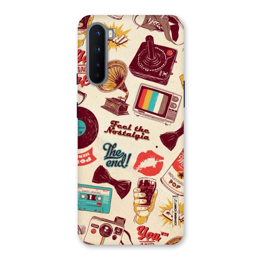 Feel The Nostalgia Back Case for OnePlus Nord