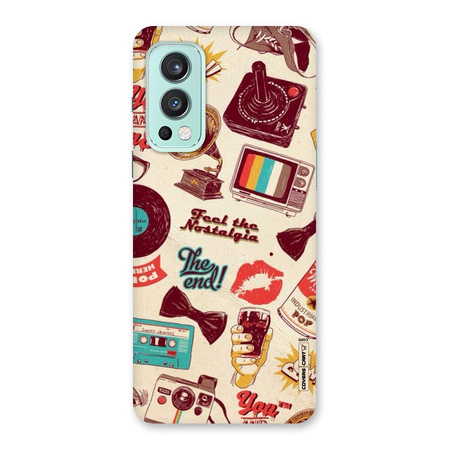 Feel The Nostalgia Back Case for OnePlus Nord 2 5G