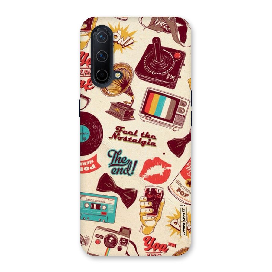 Feel The Nostalgia Back Case for OnePlus Nord CE 5G